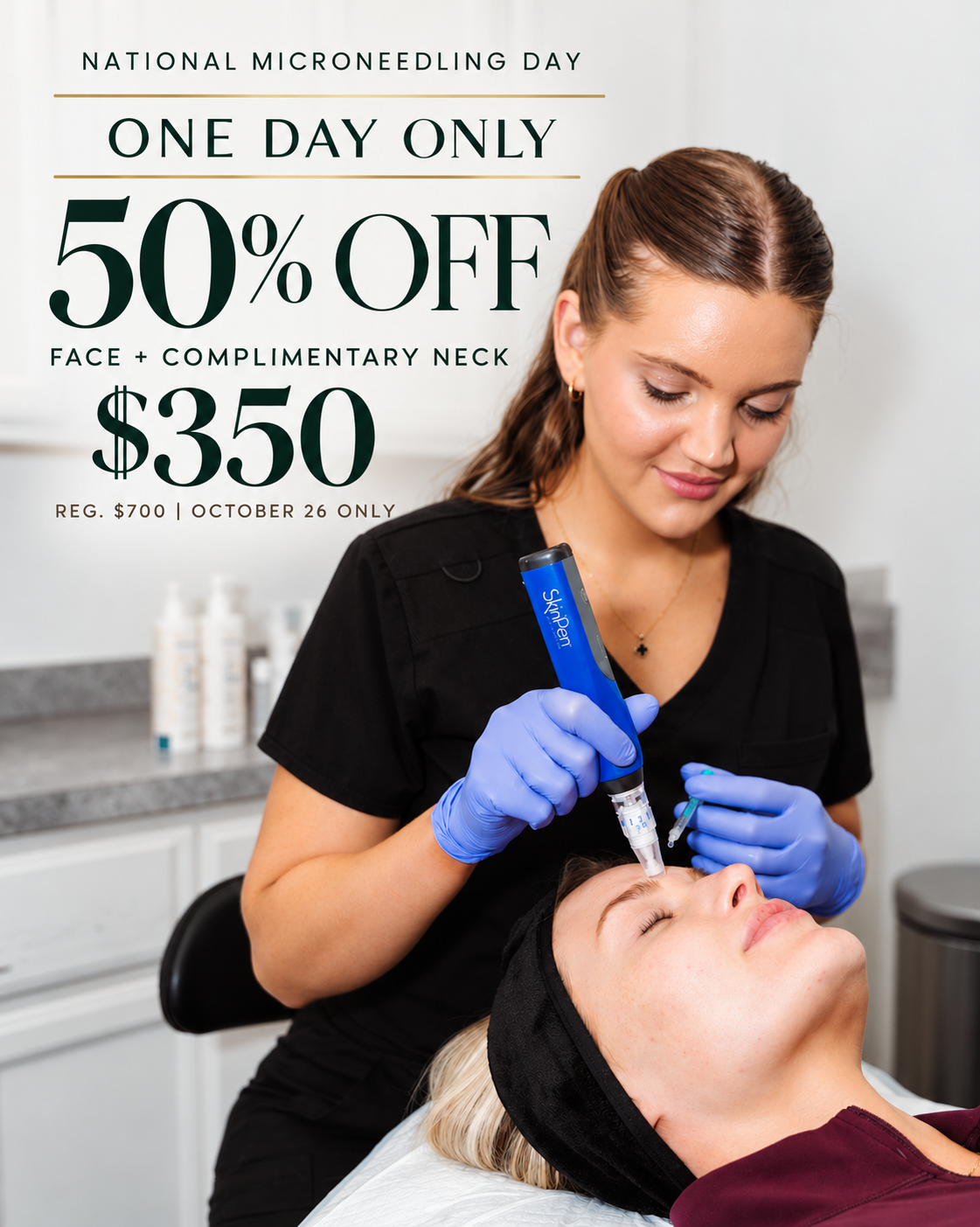 FLASH SALE | SkinPen: Buy Face, Get Neck FREE!