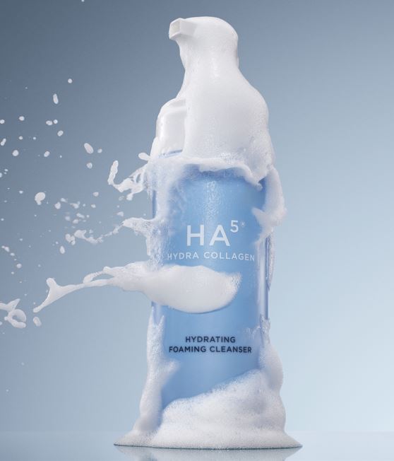 HA⁵® Hydra Collagen Hydrating Foaming Cleanser