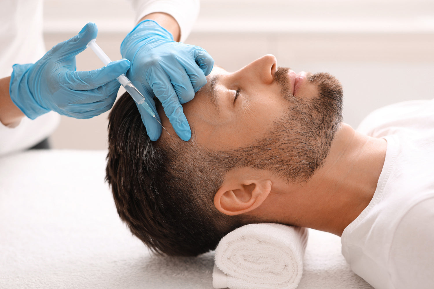 PRP Hair Restoration Package of 5 Treatments with Theradome Helmet